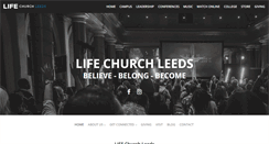 Desktop Screenshot of lifechurchleeds.com